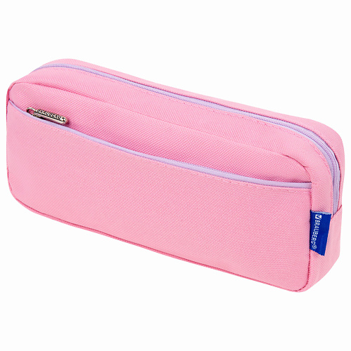 Пенал BRAUBERG Пенал мягкий PASTEL 2 отделения